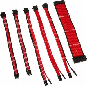 Kabel Kolink Kolink Core Adept Braided Cable Extension Kit - Red 1