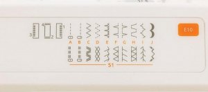 Maszyna do szycia Husqvarna Husqvarna E10 3