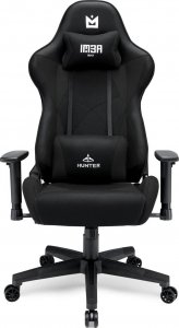Krzesło biurowe IMBA Seat Fotel gamingowy IMBA Hunter materiałowy czarny 1
