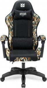 Krzesło biurowe IMBA Seat Fotel gamingowy IMBA STRIDER moro materiałowy 1