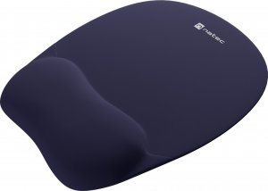 Podkładka Natec pod mysz Chipmunk, ergonomiczna, pianka z pamięcią kształtu - granatowa 3