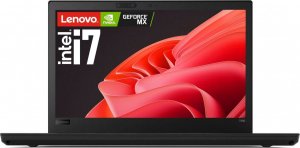 Laptop Lenovo ThinkPad T490 i7-8665U 16GB 512GB SSD Nvidia MX250 14" HD Win11 Pro Ultrabook 1