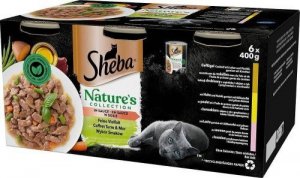 Sheba SHEBA wybór smaków w sosie - mokra karma dla kota - 6x400 g 1