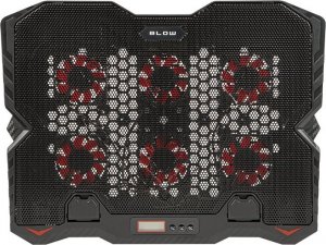 Podstawka chłodząca Blow Gamingowa podstawka chłodząca pod laptop BLOW Adrenaline VENTUS podświetlana 2