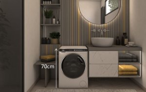 Pralka Haier Washing machine Haier HW50-BP12307-S 18