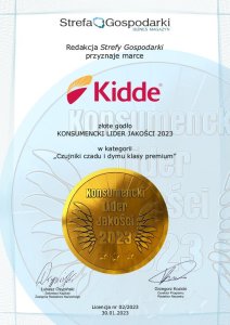 Kidde Czujnik czadu i dymu 2w1 (K10SCO) 12