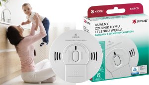 Kidde Czujnik czadu i dymu 2w1 (K10SCO) 13