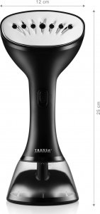 Parownica do ubrań Transa Electronics Parownica do ubrań Steammy Black 2000W 10