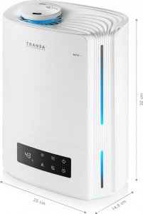 Nawilżacz powietrza Transa Electronics MistyWhite Biały 8