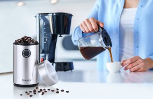 Młynek do kawy Transa Electronics Młynek do kawy SilverGrindly 200W 12