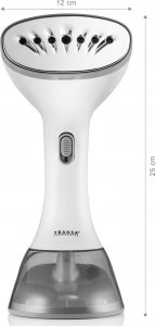 Parownica do ubrań Transa Electronics Parownica do ubrań Steammy White 2000W 10