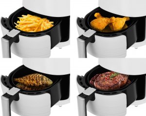 Frytkownica beztłuszczowa Transa Electronics Frytkownica beztłuszczowa QuickAir White 6