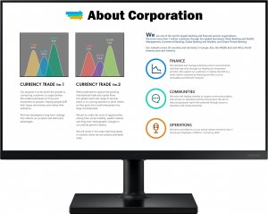 Monitor Samsung T45F (LF24T450FQRXXU) 1