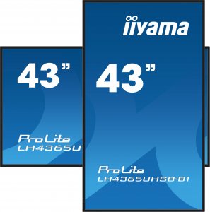 Monitor iiyama ProLite LH4365UHSB-B1 4
