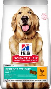 Hills  HILL'S Science plan canine adult large breed perfect weight chicken dog12kg 1