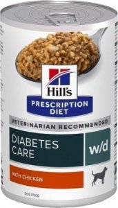 Hills  Hill's PD w/d diabetes care, chicken, can,dla psa 370 g 1