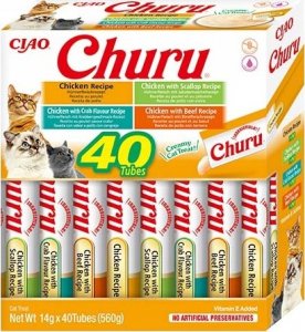 Inaba Foods Przysmak dla kota Cat Churu Varieties Chicken 40 x 14g 2