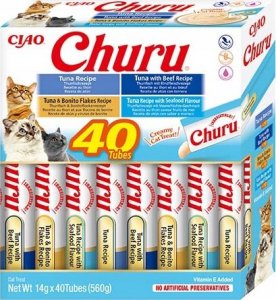 Inaba Foods INABA CAT CHURU VARIETIES tuńczyk - przysmak dla kota 40x14 g 2