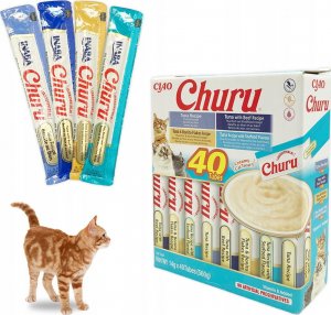 Inaba Foods INABA CAT CHURU VARIETIES tuńczyk - przysmak dla kota 40x14 g 7