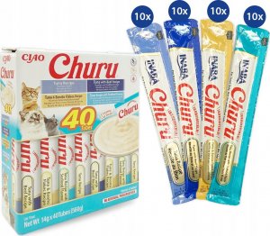 Inaba Foods INABA CAT CHURU VARIETIES tuńczyk - przysmak dla kota 40x14 g 8