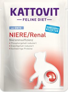 Kattovit KATTOVIT NIERE/RENAL Kaczka 85g dla kota 1