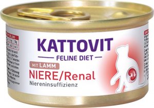 Kattovit KATTOVIT NIERE/RENAL Feline Jagnięcina puszka 85g dla kota 1