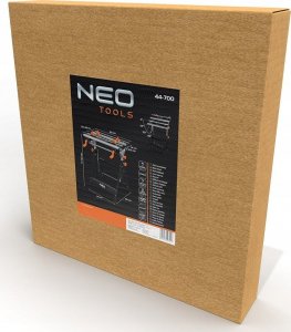 Neo Stół warsztatowy regulowany, aluminiowy 60 x 58 x 77-107 cm 8