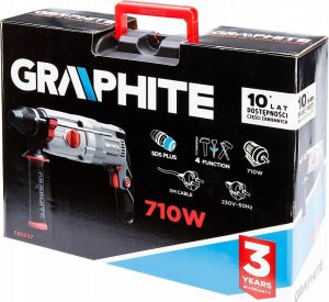 Młotowiertarka Graphite 58G537 710 W 9