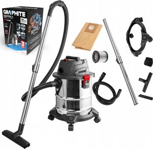 Odkurzacz przemysłowy Graphite 58GE124 14