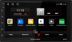 Radio samochodowe Kruger&Matz Radio samochodowe 7&#039;&#039; 2DIN Kruger&Matz KM2010 CarPlay/AndroidAuto Bluetooth Wi-Fi GPS 1