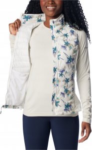 Columbia Columbia Powder Pass Vest 1832222125 białe L 2