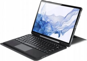 Dux Ducis DUX DUCIS etui DK składane z klawiaturą bezprzewodową do SAMSUNG Tab S8 Plus (X800/X806)/S7FE(T730/T736B)/S7 Plus (T970/T976B) czarne 1