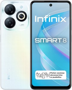 Smartfon Infinix Smart 8 3/64GB Biały  (35096) 1