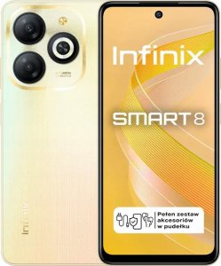 Smartfon Infinix Smart 8 3/64GB Pomarańczowy  (35209) 1