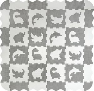 Happy Kiddo Mata piankowa kojec podłogowa puzzle piankowe edukacyjna 162x162 cm duża 3