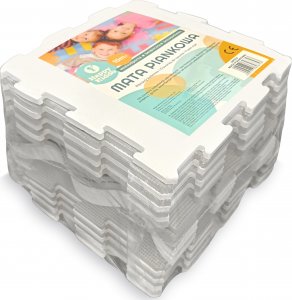 Happy Kiddo Mata piankowa kojec podłogowa puzzle piankowe edukacyjna 162x162 cm duża 4