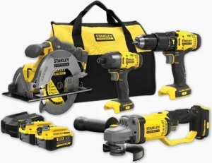 Zestaw elektronarzędzi Stanley 8-elementowy (SFMCK469M2-QW) 17