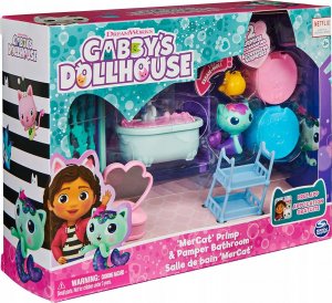 Spin Master Spin Master Gabbys Dollhouse Deluxe Room Bathroom, Fig. (with a seakill figure) 9