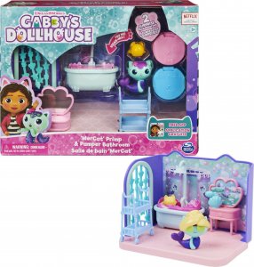 Spin Master Spin Master Gabbys Dollhouse Deluxe Room Bathroom, Fig. (with a seakill figure) 10