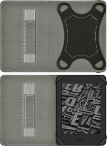Pokrowiec Strado z paskiem do Kindle 10/11 i Paperwhite 1/2/3/4 Czarny 3