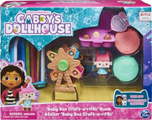 Spin Master Spin Master Gabby's Dollhouse Deluxe Room - Craft-a-riffic Room, Backdrop 1