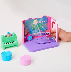 Spin Master Gabby's Dollhouse Deluxe Room - Groovy Music Room, Backdrop 5