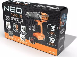 Wiertarko-wkrętarka Neo 04-616 18 V 10