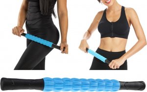 Verk Roller do masażu wałek do ciała pleców nóg obrotowy 360 na ból pleców Roller do masażu wałek do ciała pleców nóg obrotowy 360 na ból pleców 8