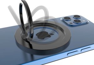 Tech-Protect Uchwyt na palec Tech-Protect Magnetic MagSafe Phone Ring Grey 2