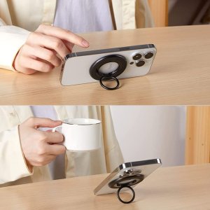 Tech-Protect Uchwyt na palec Tech-Protect Magnetic MagSafe Phone Ring Grey 6