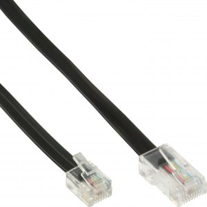 InLine InLine® Modular Cable RJ45 8P6C to RJ12 6P6C male to male 10m 1