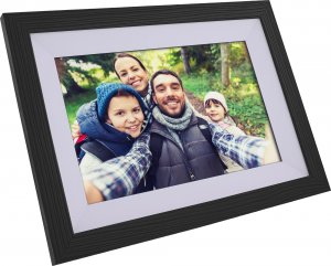 Ramka InLine InLine®, digital WiFi photo frame WiFRAME 2, 10.1", 1920x1200 16:10 LCD IPS touch screen, Frameo APP, white, incl. 3 interchangeable outer frames 1