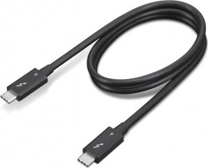 Kabel USB Lenovo Thunderbolt - Thunderbolt 0.7 m Czarny (4X91K16968) 1