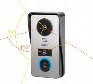 Virone WIDEODOMOFON VIRONE VDP-67 FullHD, czytnik RFID, TUYA 13